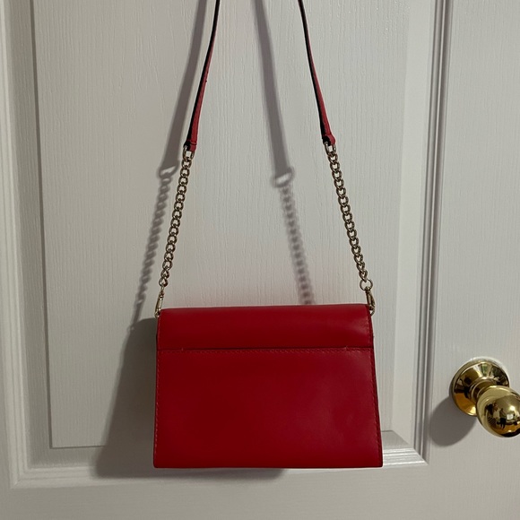 Kate spade - wallet crossbody in red leather. - Picture 8 of 11
